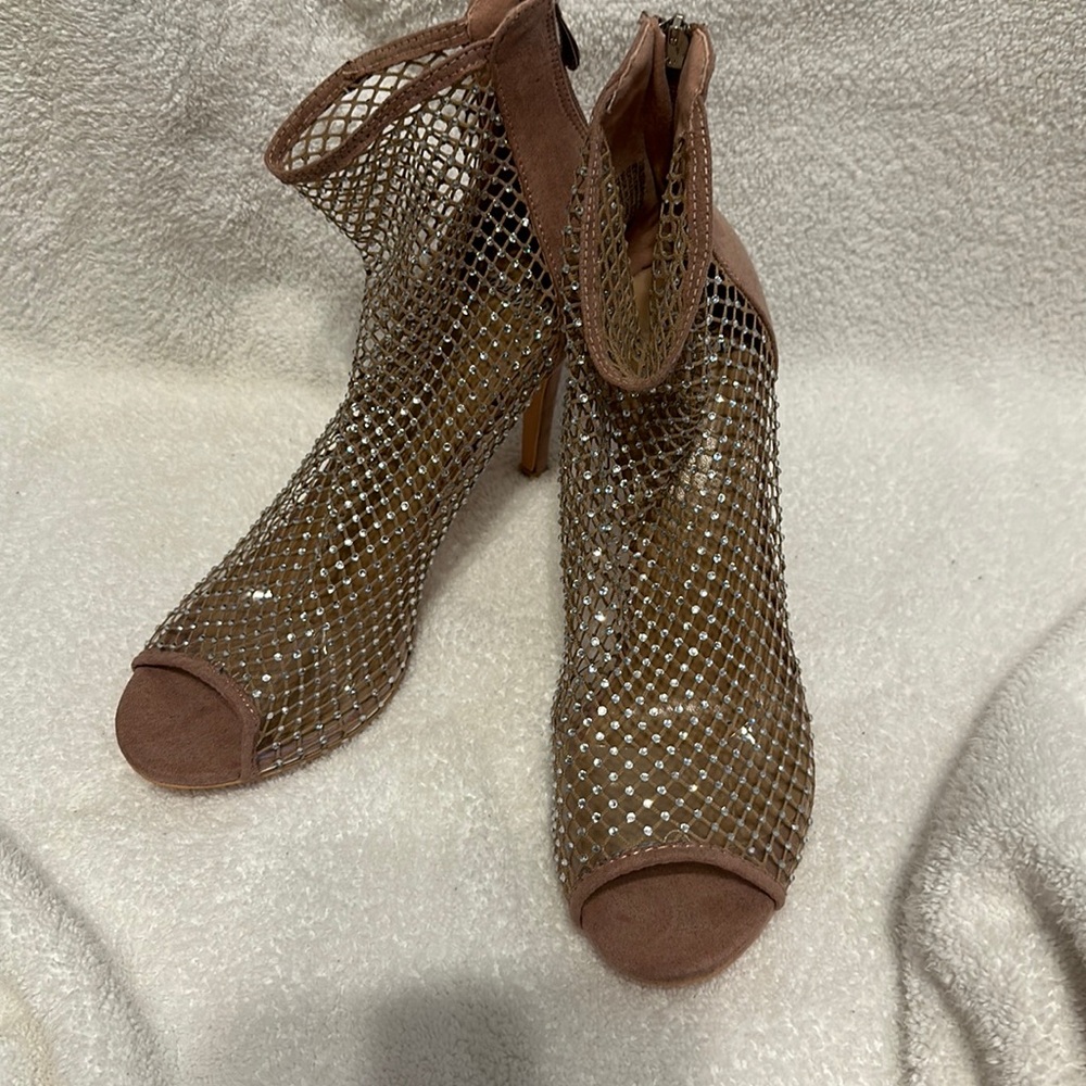 Rhinestone heels